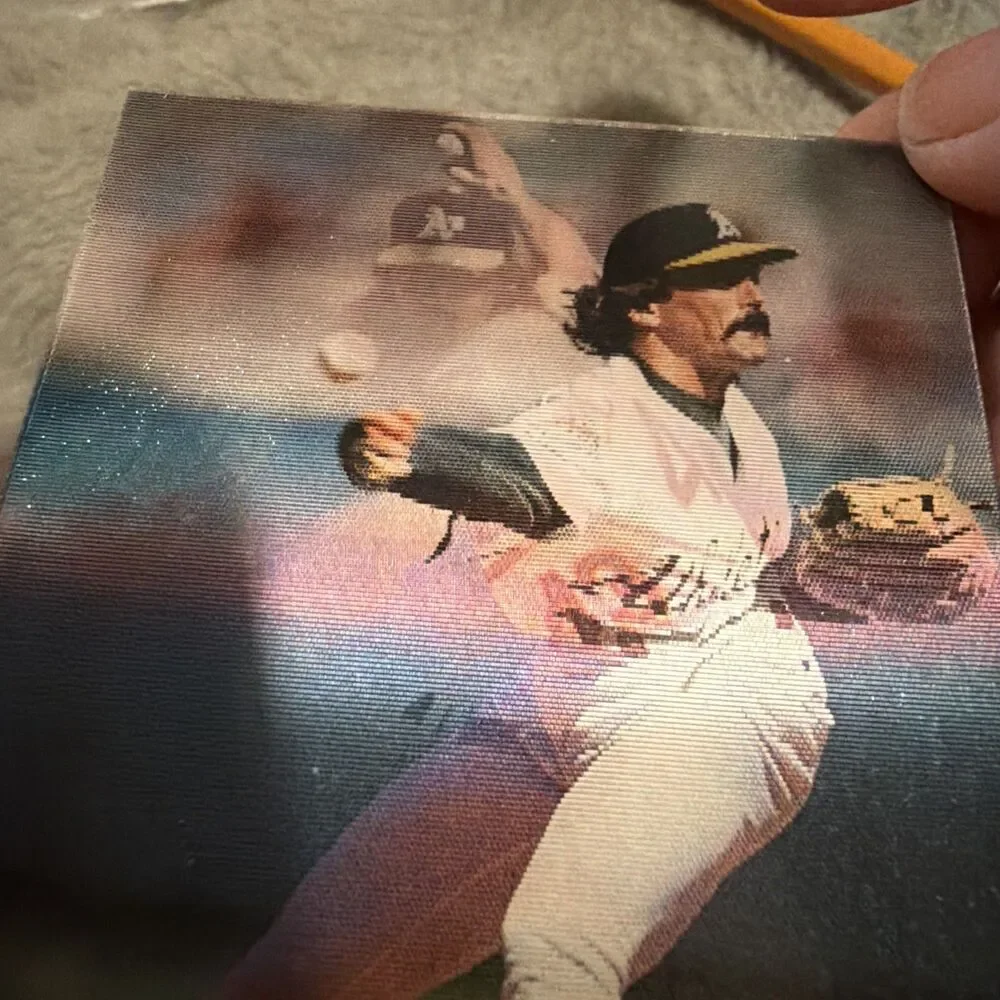1994 Sportflics 2000 - Dennis Eckersley #50 Special Lenticular Moving Image